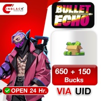 Bullet Echo (GL) - 650+150 Bucks Top up UID By Inblackm Open 24 hr.