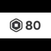80 Robux ROBLOX VNG only  for Vietnamese account (only need username)