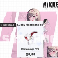 Goddess of Victory: NIKKE - Lucky Headband x 6 (LOGIN METHOD) **Need Account & Password to login**