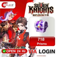 Seven Knight Re:Birth - 718 Prisms Top Up Via Official LOGIN ( Not accept EU/UK/SG region) By Inblackm Open 24 hr.