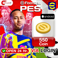 EFootball Android - 550 Coin 4.79$ Top up via Konami Login BY INBLACKM Open 24 hr.
