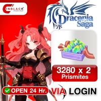 Draconia Saga SEA - 3280 x 2 (99.98$) Top up via LOGIN By Inblackm Open 24 hr.
