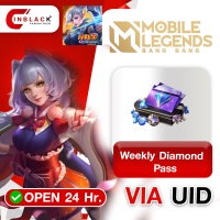 Mobile Legends: Bang Bang (Malaysia) - Weekly Diamond Pass Top up UID By Inblackm Open 24 hr.