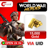 War War Heroes (VVVVH WW II) - 15,000 Gold via UID by Inblackm open 24 hr.