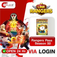 Line Ranger (iOS) - Rangers Pass Season 50 9.99$ Top Up Via Login By Inblackm Open 24hr.