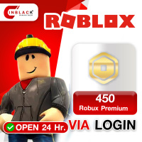Roblox- Premium 450  Top Up VIA LOGIN BY INBLACKM Open 24 hr. ( NOT SUPPORT VIETNAM )