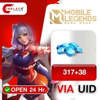 Mobile Legends: Bang Bang (Malaysia) - 317+38 Diamond Top up UID By Inblackm Open 24 hr.