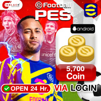 EFootball Android - 5700 Coin 43.99$ Top up via Konami Login BY INBLACKM Open 24 hr.