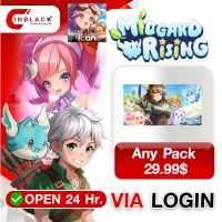 Midgard Rising (SEA) - Any Pack 29.99$ Top Up Via Login By Inblackm Open 24 hr.