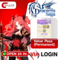 Draconia Saga SEA - Value Pass (Permanent)(14.99$) Top up via LOGIN By Inblackm Open 24 hr.