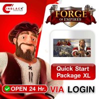 Forge of Empires - Quick Start Package XL (49.99$) Top Up Via LOGIN By Inblackm Open 24 hr.