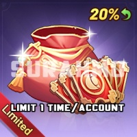 Samkok: New Force - 9999+2000 Coupon (LOGIN METHOD) **Need Account & Password to login**