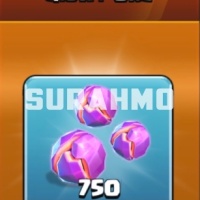 Clash of Clans COC  Clash of Clans - 750 Glowy Ore (LOGIN METHOD) **Need Email & Verification Code to login**
