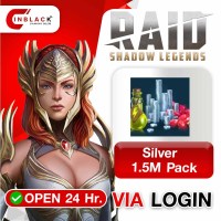 Raid: Shadow Legends -Silver - 1.5M Pack (29.99$) Top Up Via LOGIN By Inblackm Open 24 hr.