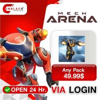 Mech Arena - Any Pack 49.99$/4490RUB Top Up Via Login By Inblackm Open 24 hr.