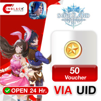 Soul Land New World (SEA) 50 Voucher Top up UID By Inblack Open 24 hr.