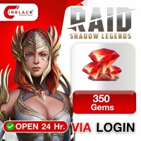 Raid: Shadow Legends - 350 Gems (9.99$) Top Up Via LOGIN By Inblackm Open 24 hr.