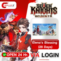 Seven Knight Re:Birth - Elena's Blessing (28 Days) (3.99$) Top Up Via LOGIN By Inblackm Open 24 hr.