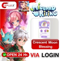 Midgard Rising (SEA) - Crescent Moon Blessing 3.99$ Top Up Via Login By Inblackm Open 24 hr.