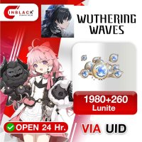 Wuthering Waves - 1980+260 Lunite 29.99$ Top up UID By Inblackm Open 24 hr.