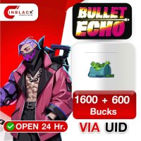 Bullet Echo (GL) - 1600+600 Bucks Top up UID By Inblackm Open 24 hr.
