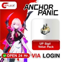 Anchor Panic (GL) - UP Sigil Value Pack 9.99$ Top Up Via LOGIN By Inblackm Open 24 hr.