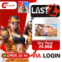 Last Z : Survival Shooter - Any Pack 24.99$ Top Up Via LOGIN By Inblackm Open 24 hr.