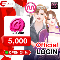 Club M Star - 5000 G-coins Top up Official LOGIN By Inblackm Open 24 hr.