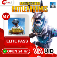 PUBG Mobile (MY) - ELITE PASS 10.99$ Top up UID By Inblackm Open 24 hr.