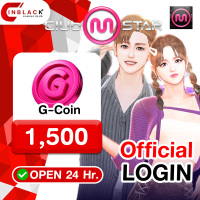 Club M Star - 1500 G-coins Top up Official LOGIN By Inblackm Open 24 hr.