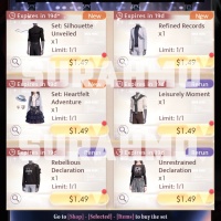 Love and Deepspace - 6 Outfit Packs (LOGIN METHOD) **Need Account & Password to login**