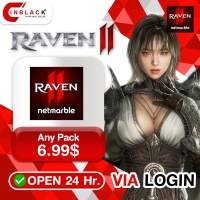 RAVEN2 (GL) - Any Pack 6.99$ Top up via LOGIN By Inblackm Open 24 hr.