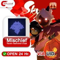 Sky: Children of the Light (GL) - Mischief Raven-feathered Cloak 17.99$ Top up UID By Inblack Open 24 hr.