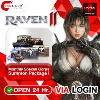RAVEN2 (GL) - Monthly Special Corps Summon Package I 69.99$ Top up via LOGIN By Inblackm Open 24 hr.