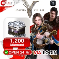 Legend of YMIR - 1200 Diamond 29.99$ Top Up Via Login By Inblackm Open 24hr.
