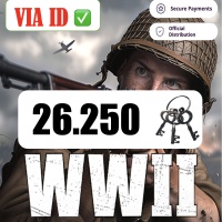 [VIA ID] - 26250 Key (26.250) - War War heroes  (WW II) (VVVVH) [⚡️Fast⚡️ Legit✅]