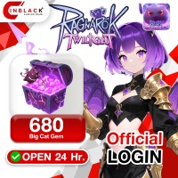 Ragnarok Twilight - 680 Big Cat Gem Top up Official LOGIN By Inblackm Open 24 hr.