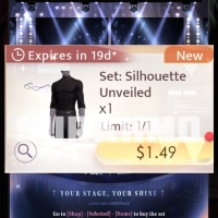 Love and Deepspace - Set: Silhouette Unveiled (LOGIN METHOD) **Need Account & Password to login**