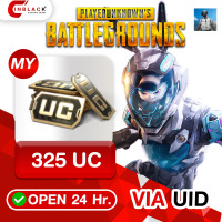PUBG Mobile (MY) - 325 UC Top up UID By Inblackm Open 24 hr.