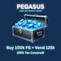 [Pegasus] Force Gems - Buy 100K = Vend 125K [25% Tax Covered] KCHAT BEFORE ORDERING