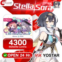 Stella Sora - 4300 Stellanite Lumina Top Up VIA Yostar By Inblack Open 24 hr.