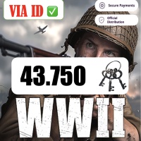 [VIA ID] - 43750 Key (43.750) - War War heroes  (WW II) (VVVVH) [⚡️Fast⚡️ Legit✅]