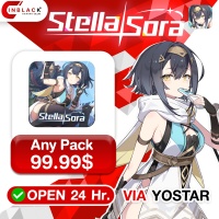Stella Sora - Any Pack 99.99$ Top Up VIA Yostar By Inblack Open 24 hr.
