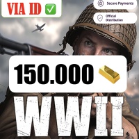[VIA ID] - 150000 Gold (150,000)  - War War heroes  (WW II) (VVVVH) [⚡️Fast⚡️ Legit✅]