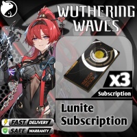 Wuthering Waves ✅ FAST DELIVERY ✅ Lunite Subscription x3 - Via : UID
