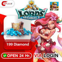 Lords Mobile (GL) - 199 Diamond 1.99$ Top up via LOGIN By Inblackm Open 24 hr.