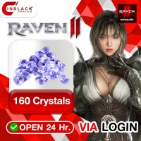 RAVEN2 (GL) - 160 Crystals Top up via LOGIN By Inblackm Open 24 hr.