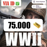 [VIA ID] - 75000 Gold (75,000)  - War War heroes  (WW II) (VVVVH) [⚡️Fast⚡️ Legit✅]