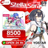 Stella Sora - 8500 Stellanite Lumina Top Up VIA Yostar By Inblack Open 24 hr.