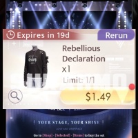 Love and Deepspace - Rebellious Declaration (LOGIN METHOD) **Need Account & Password to login**